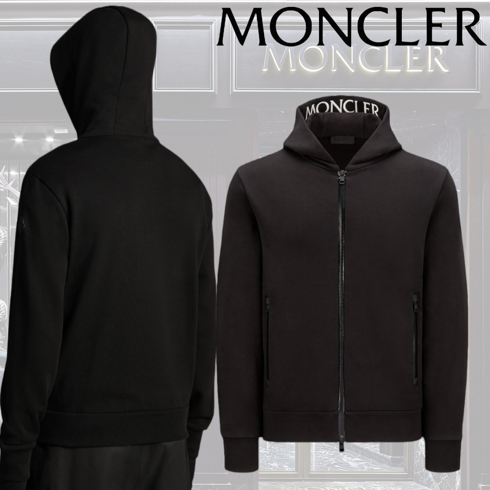 MONCLER  |Logo Zip-Up Hoodie