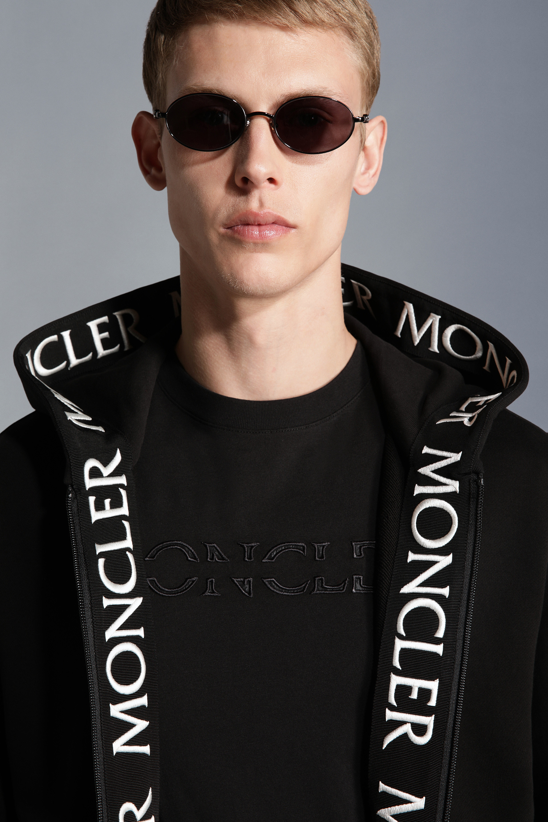 MONCLER  |Logo Zip-Up Hoodie