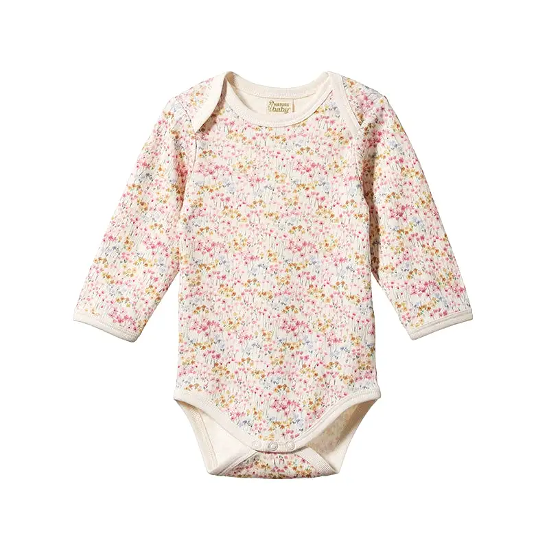 Nature Baby LS Bodysuit - Wildflower Mountain