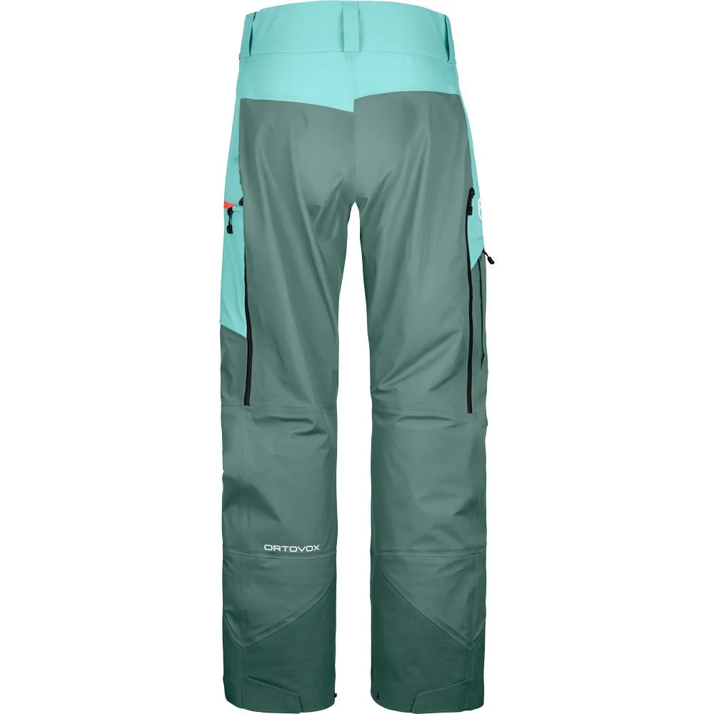 ORTOVOX - 3L Ravine Shell Freeride Pants Women arctic grey