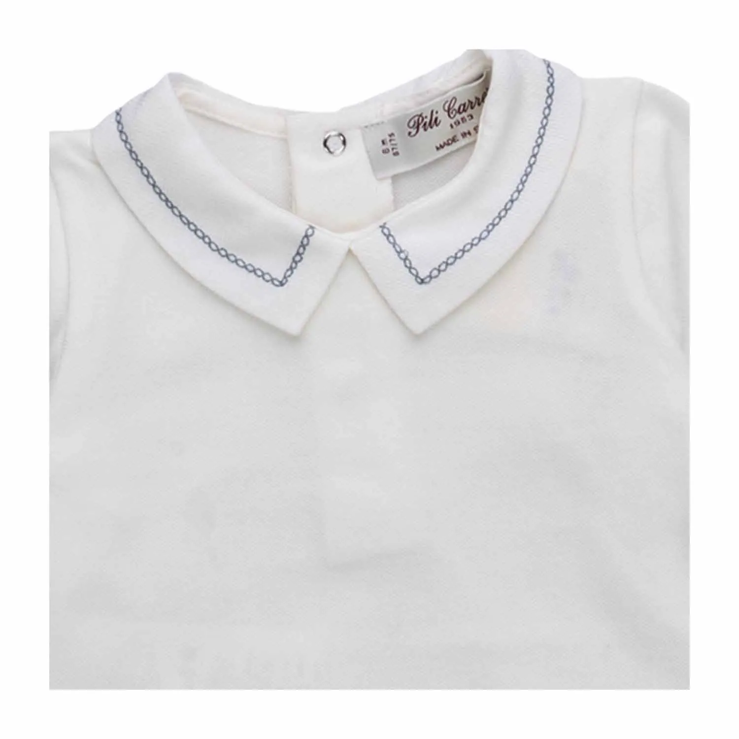 Pili Carrera Baby Boy Cotton Bodysuit