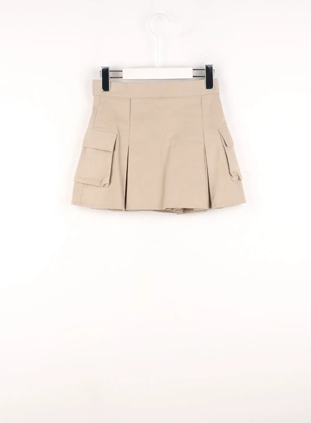 Pocket Pleated Mini Skirt CN317