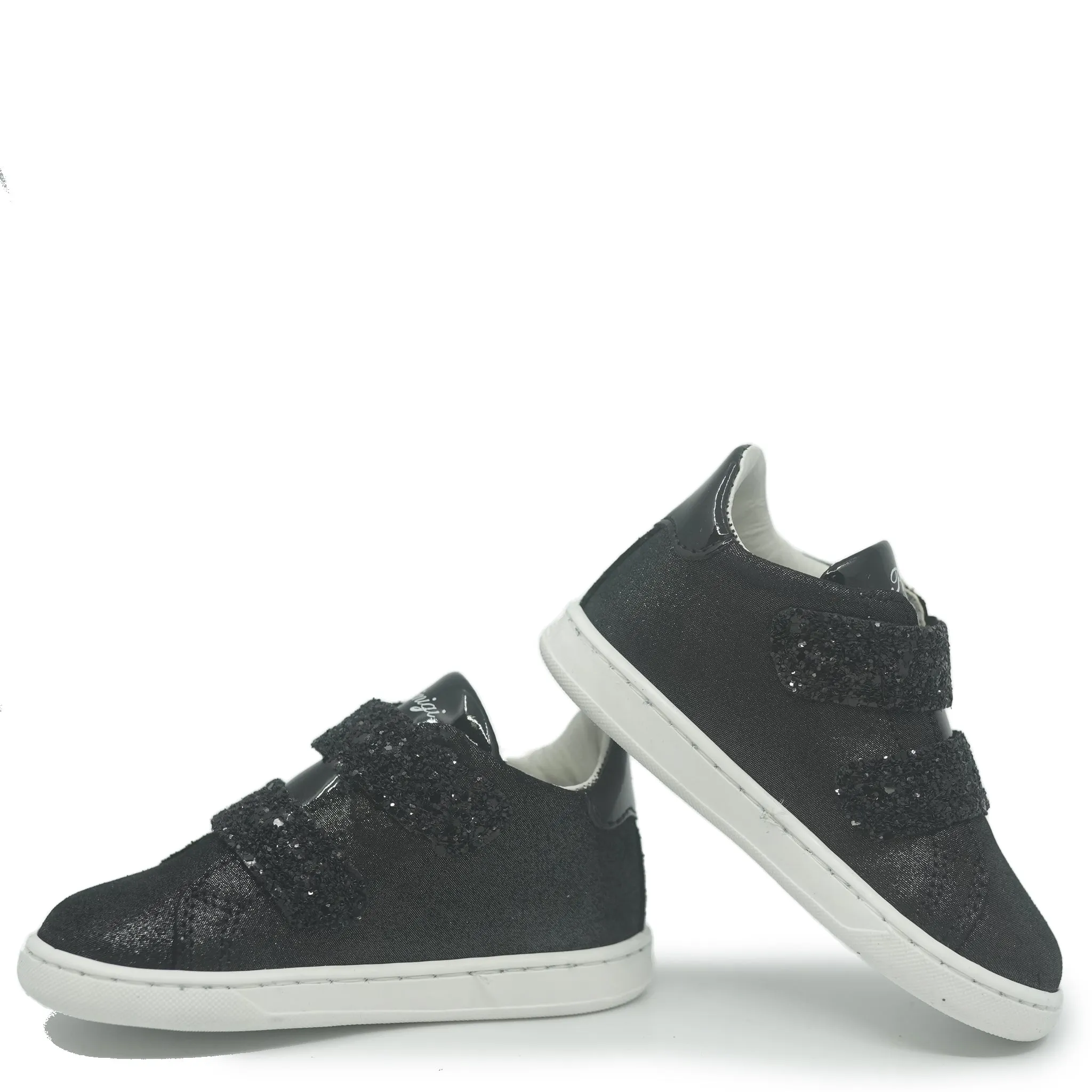 Primigi Black Sparkle Velcro Baby Sneaker