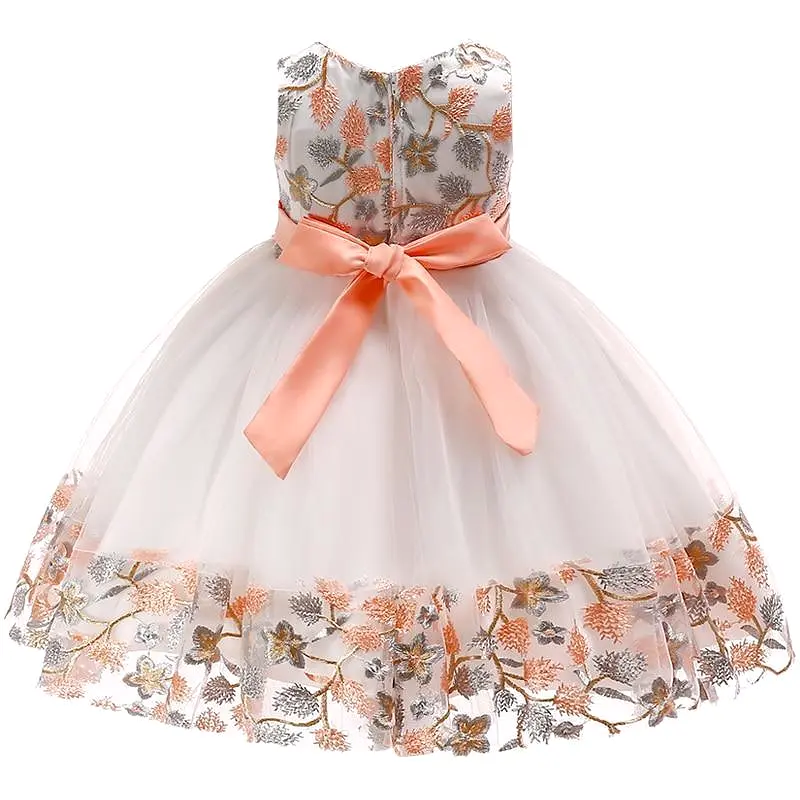 Princess Floral Dress For Girls