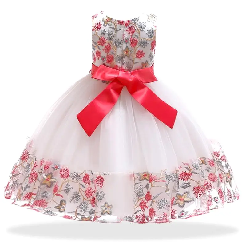 Princess Floral Dress For Girls