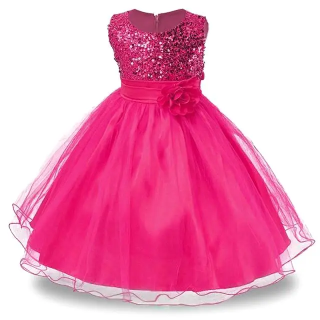 Princess Floral Dress For Girls