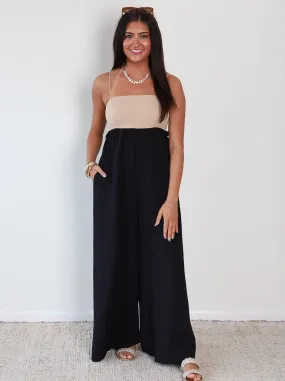 Pucker Ruffle Jumpsuit