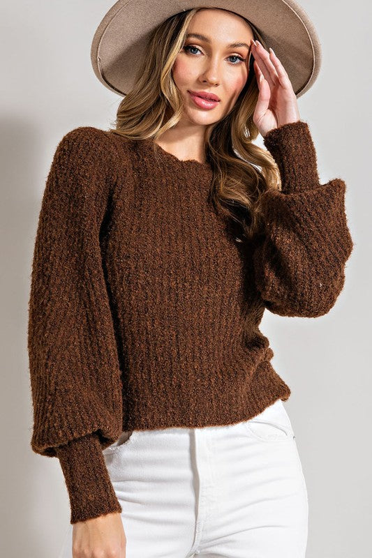 Puff Sleeve Sweater