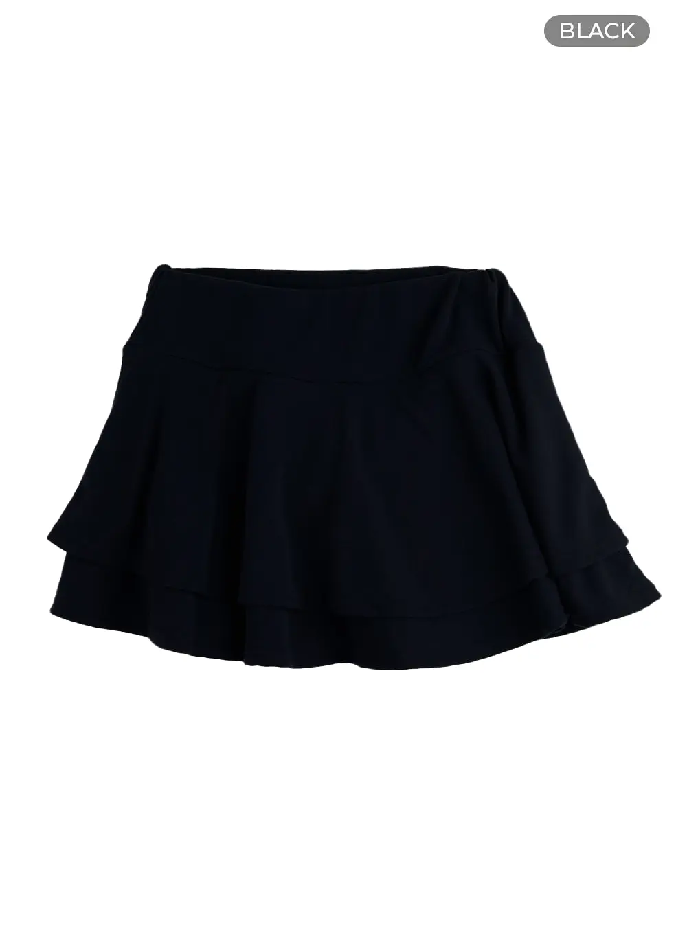 Ruffle Tiered Mini Skirt IM414