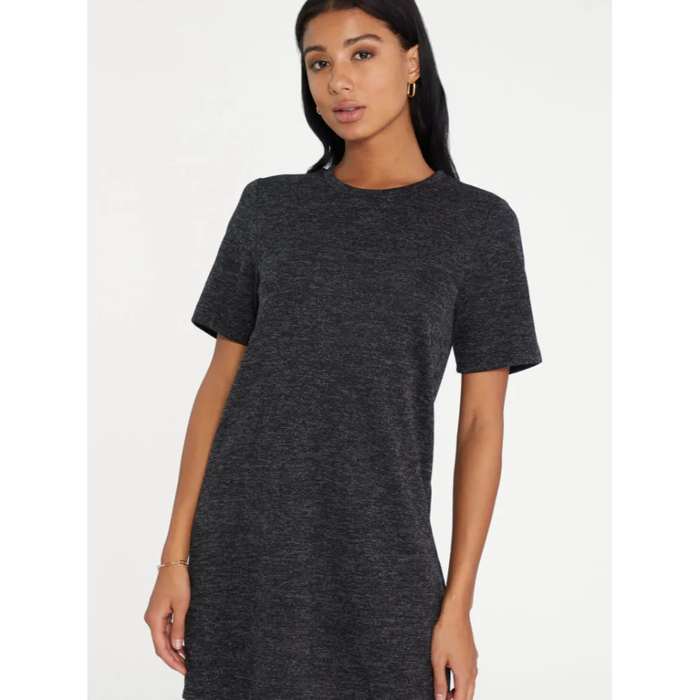 Sanctuary Women's Rewind T-Shirt Dress - HEATHER BLACK