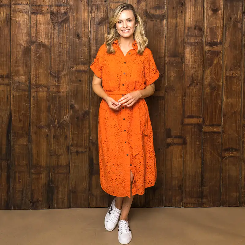 Serengeti Anglais Shirt Dress Naartjie