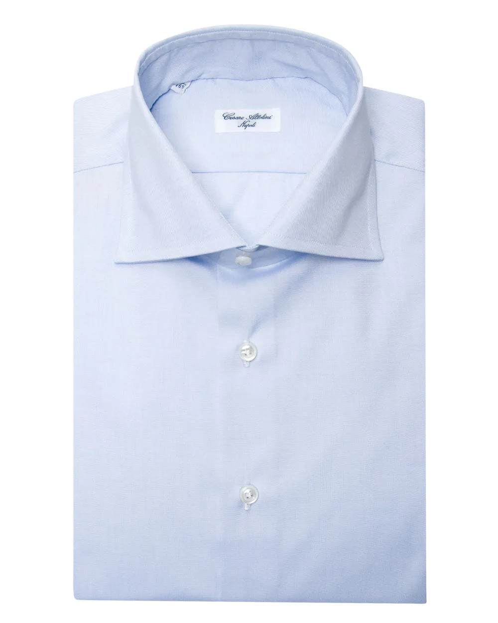 Sky Blue Cotton Dress Shirt