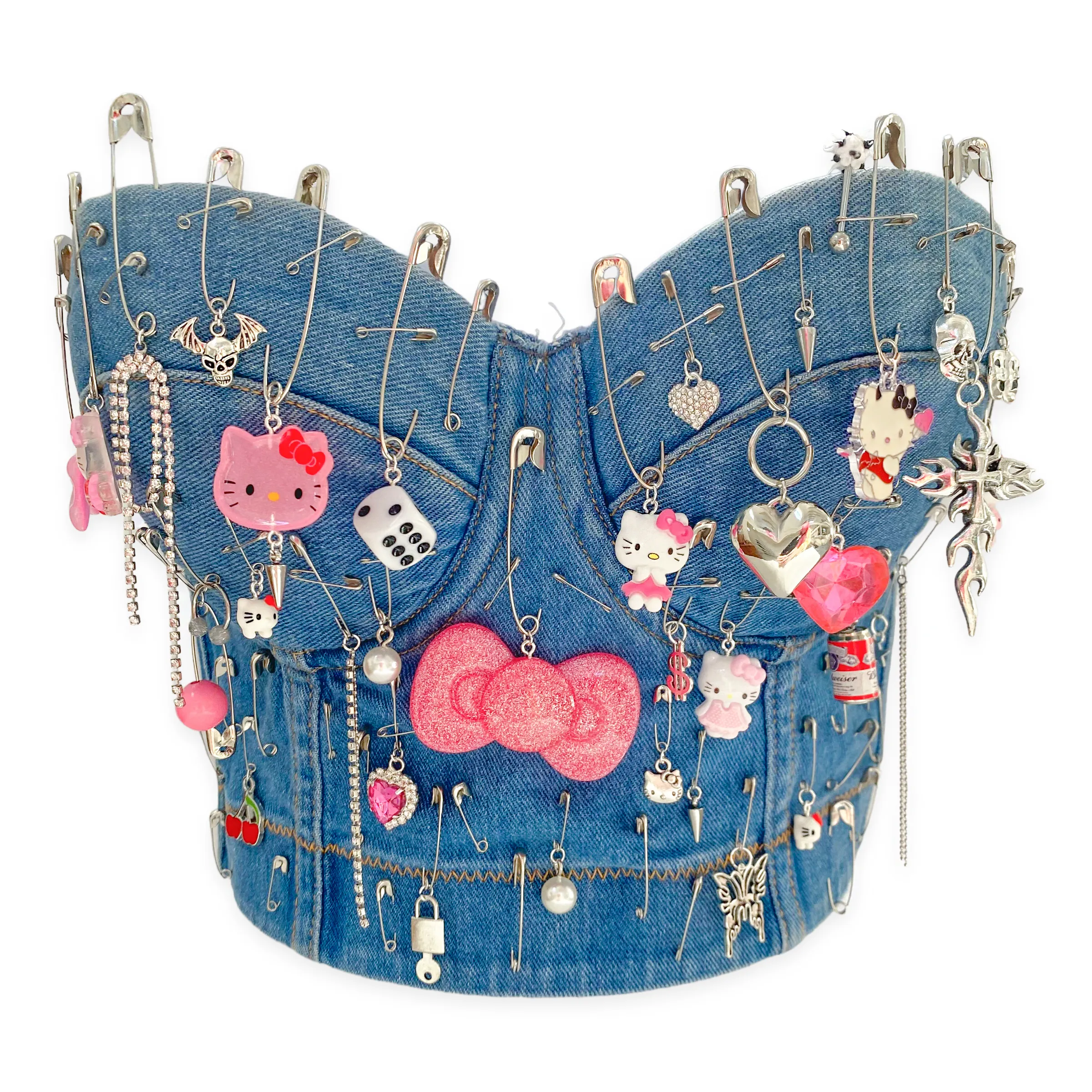 SMALL HELLO KITTY CHARM CORSET