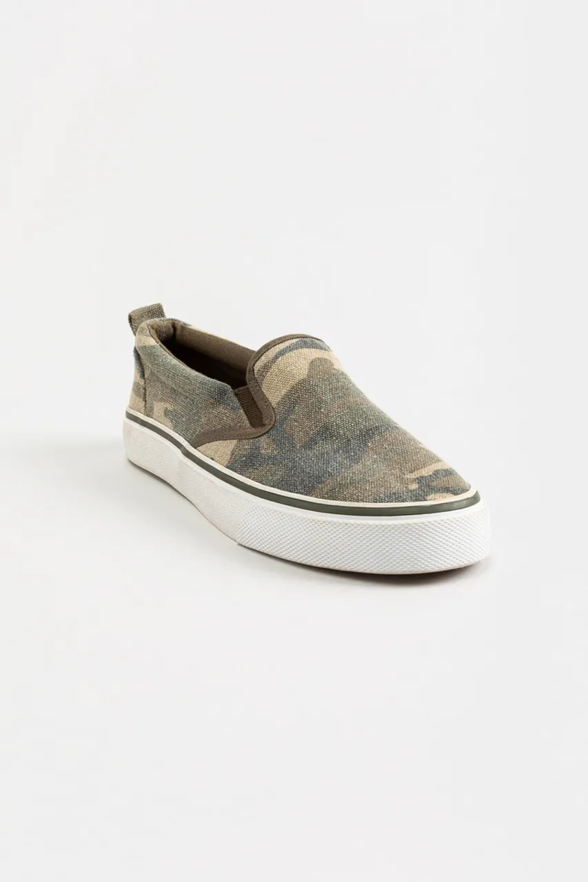 Sugar Flicker Leopard Slip On Sneaker