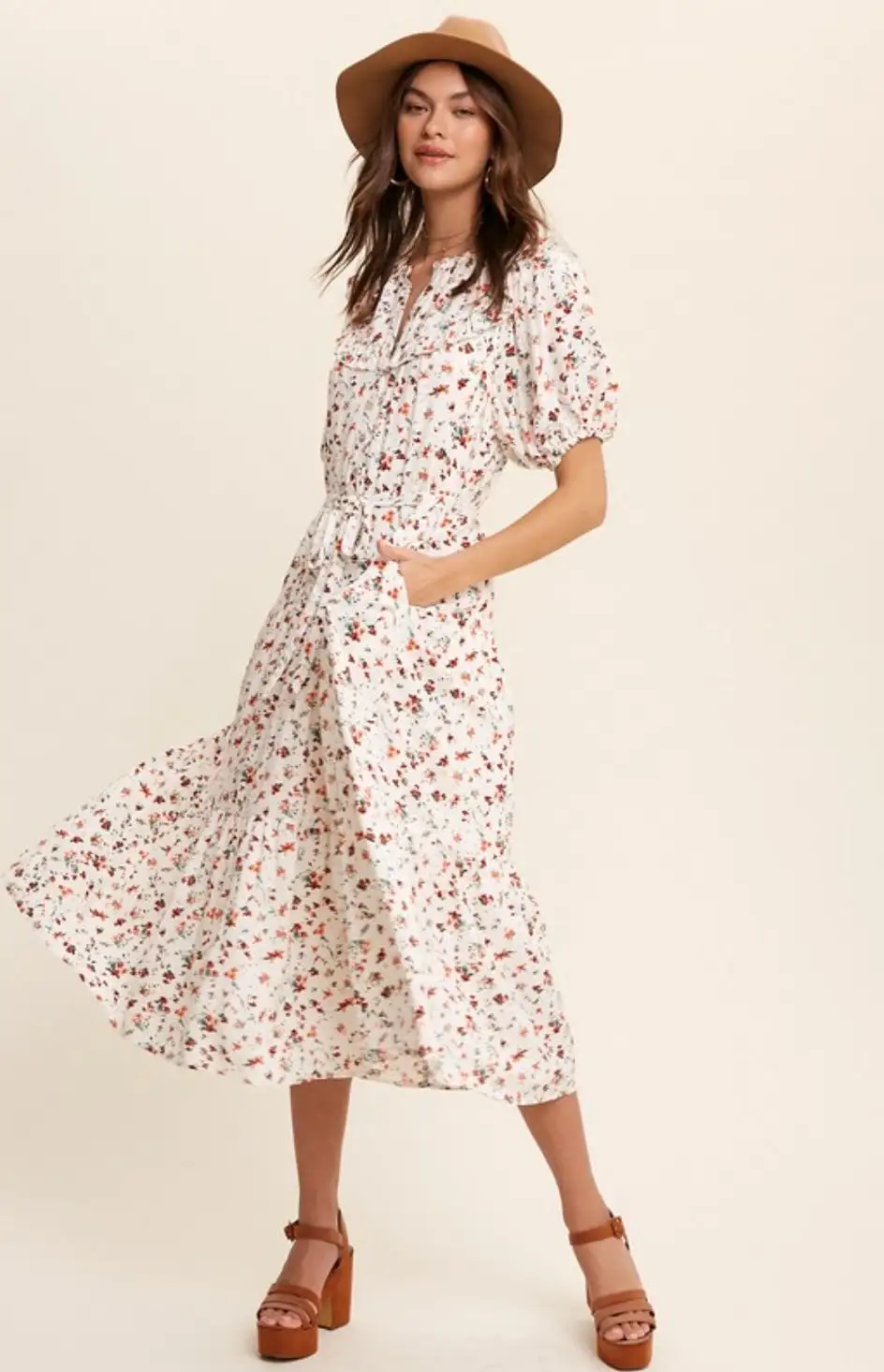 The Aspen Floral Dress