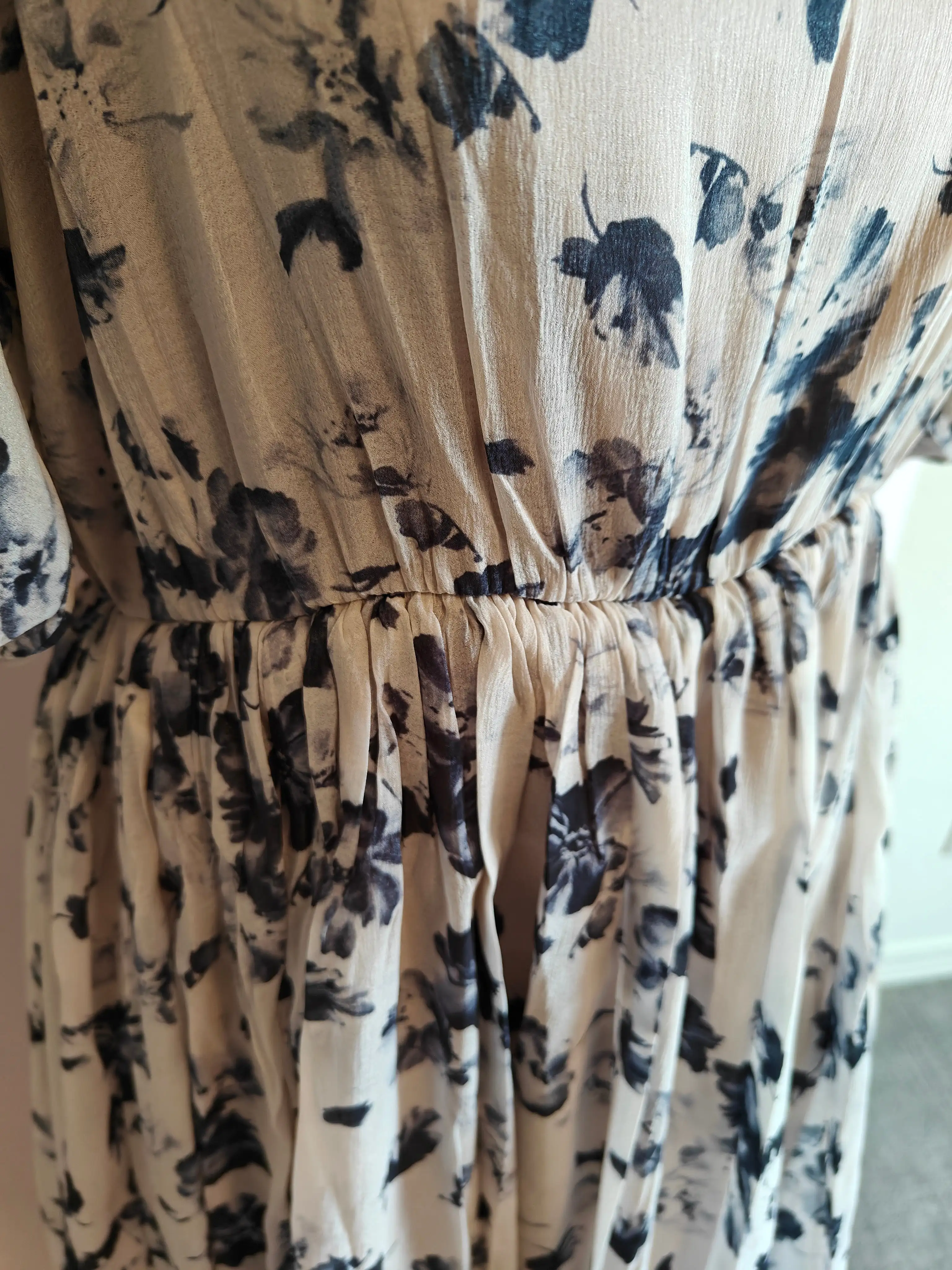 The Ida Pleated Floral Dress