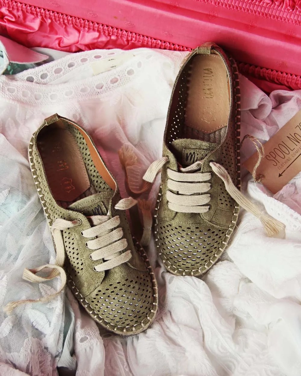 The London Sneaker Espadrille in Sage