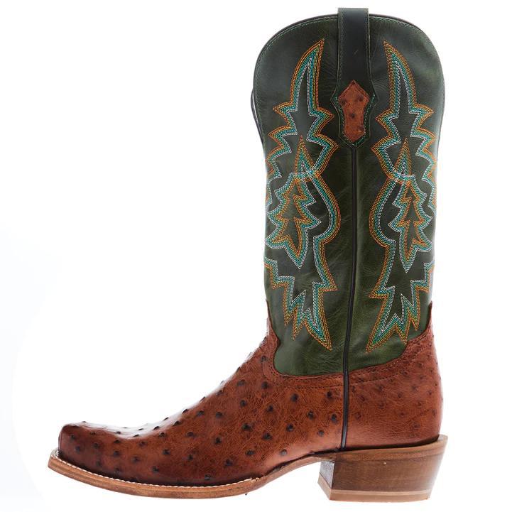 Tony Lama Rylen Brandy Green Cowhide