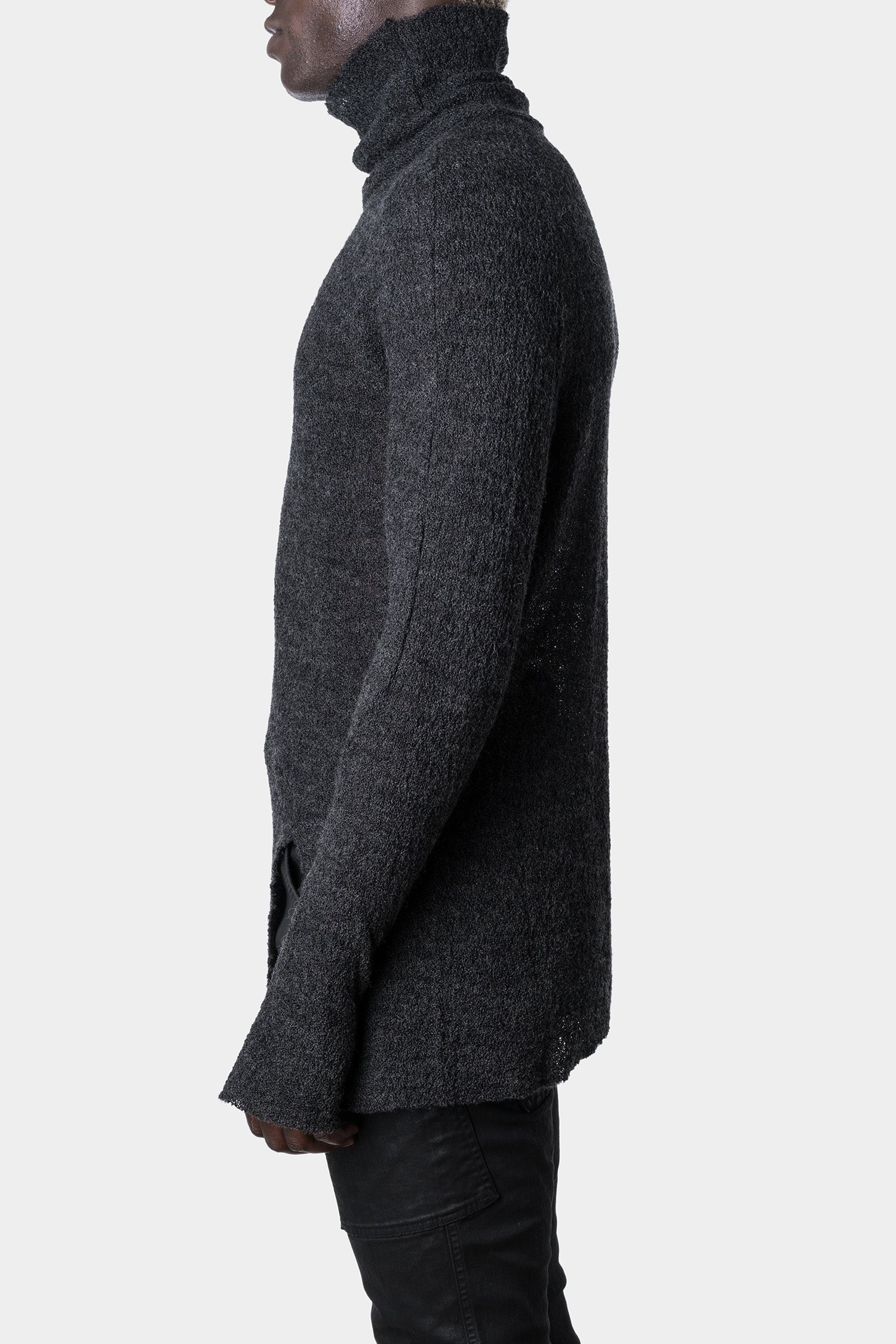 Turtleneck knit sweater