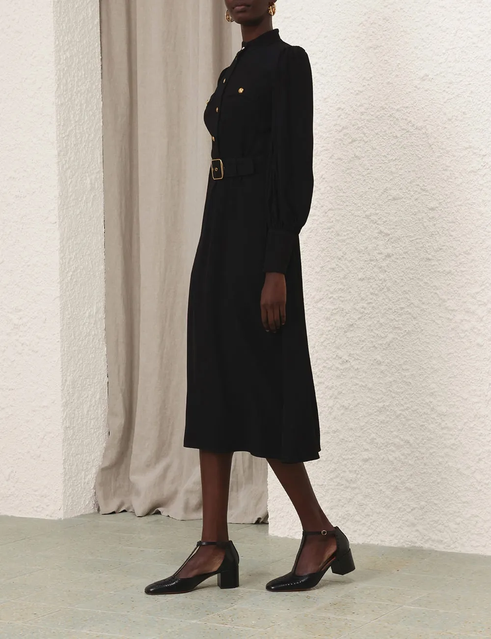 Utility Midi Dress