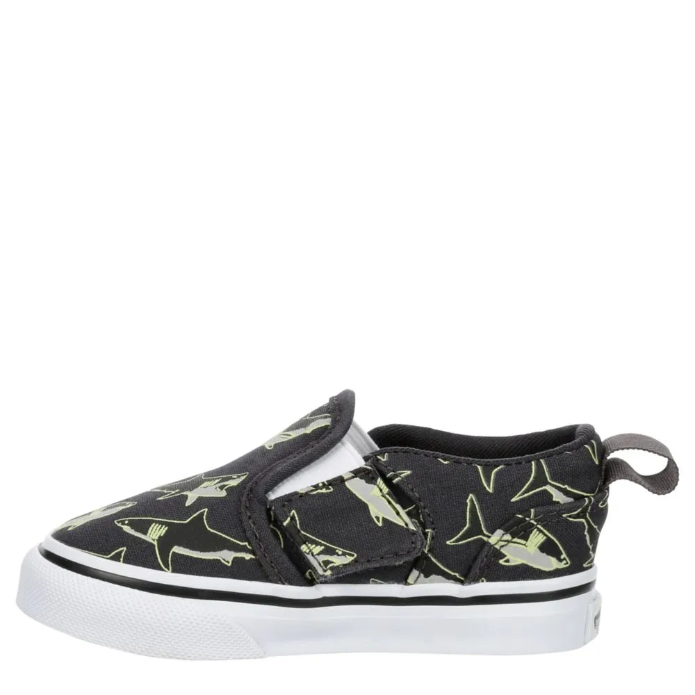 VANS  BOYS INFANT-TODDLER ASHER SLIP ON SNEAKER