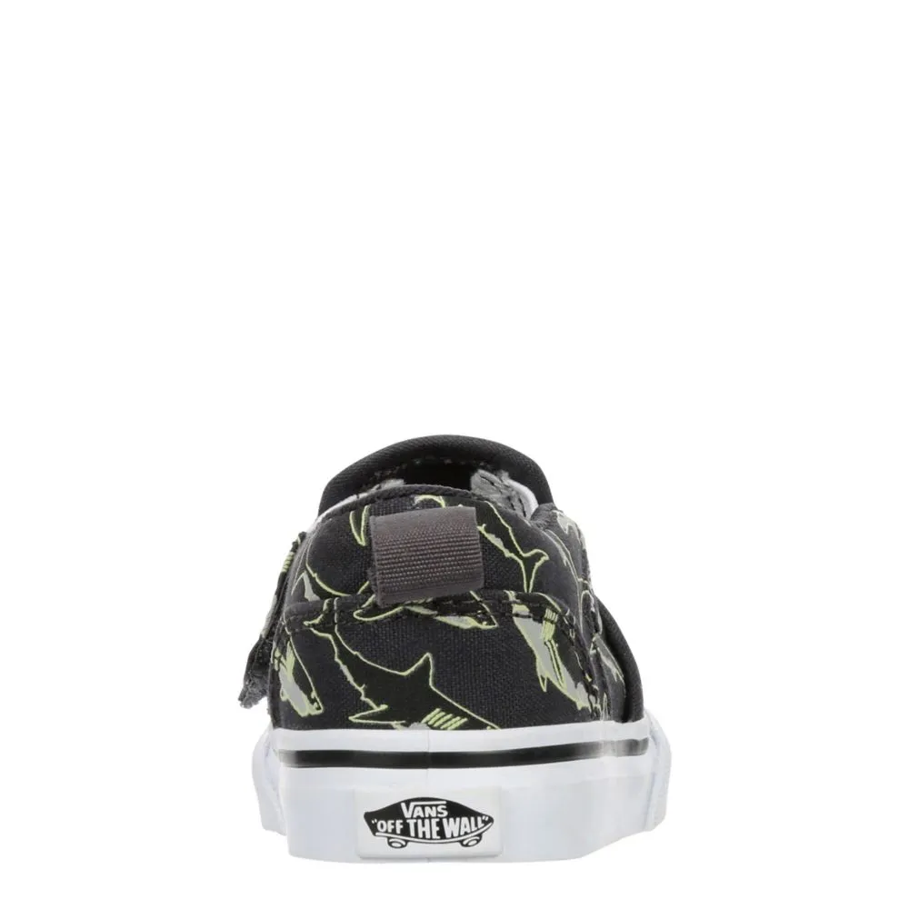 VANS  BOYS INFANT-TODDLER ASHER SLIP ON SNEAKER