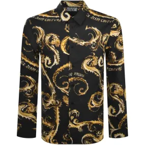 Versace Jeans Couture Long Sleeve Shirt Black