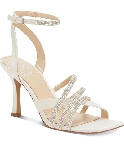 Vince Camuto Brevern Womens Embellished Square Toe Dress Heels