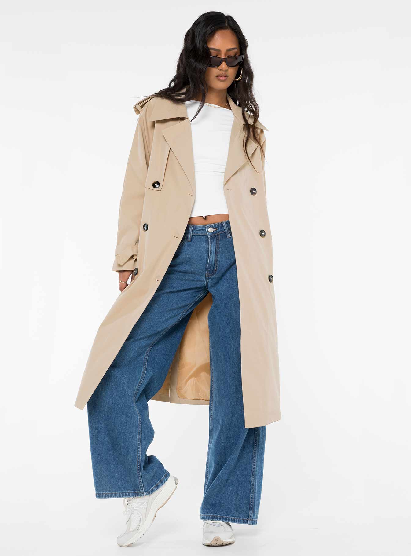 Westwind Trench Coat Natural