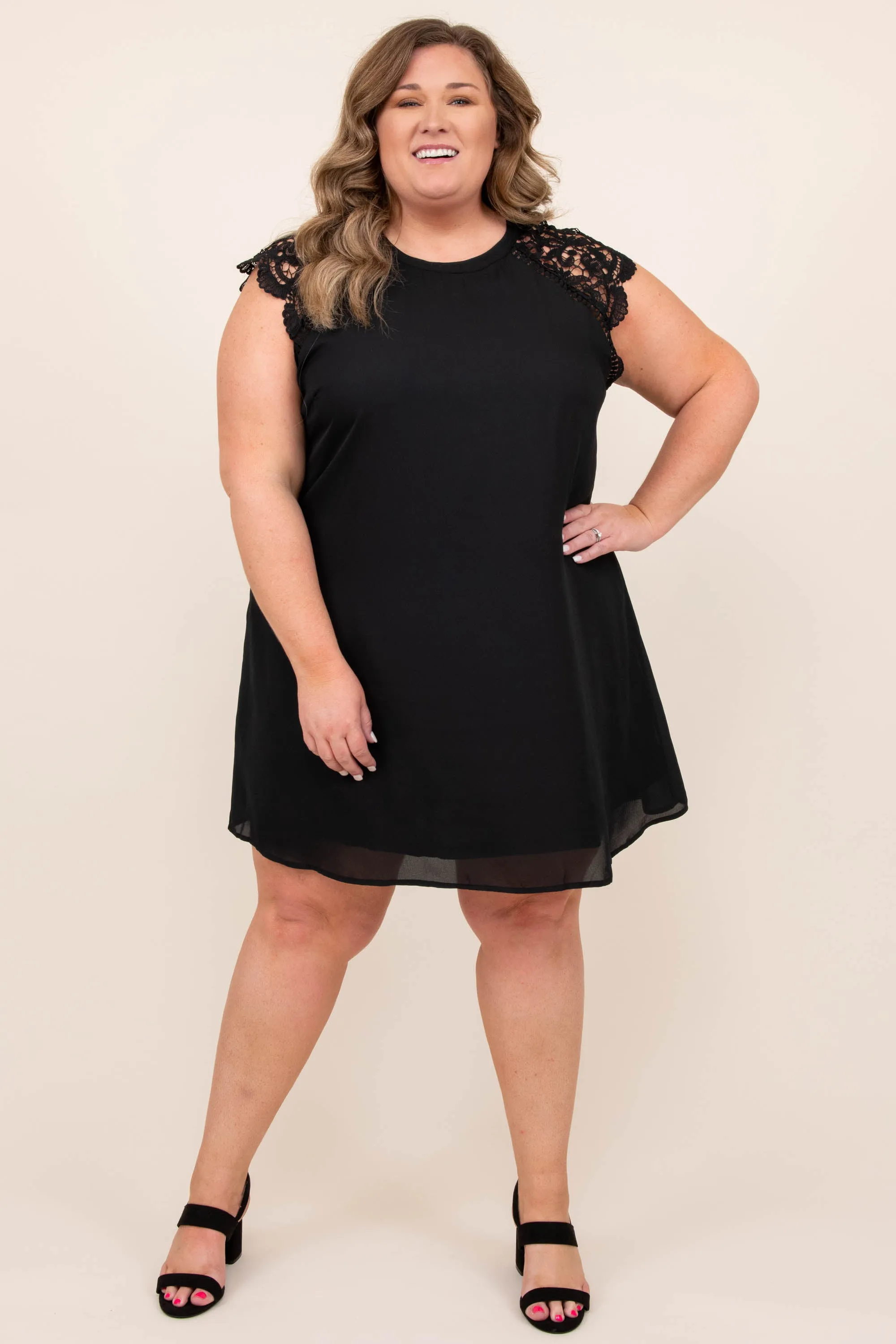 Why Not Fall In Love Dress, Black