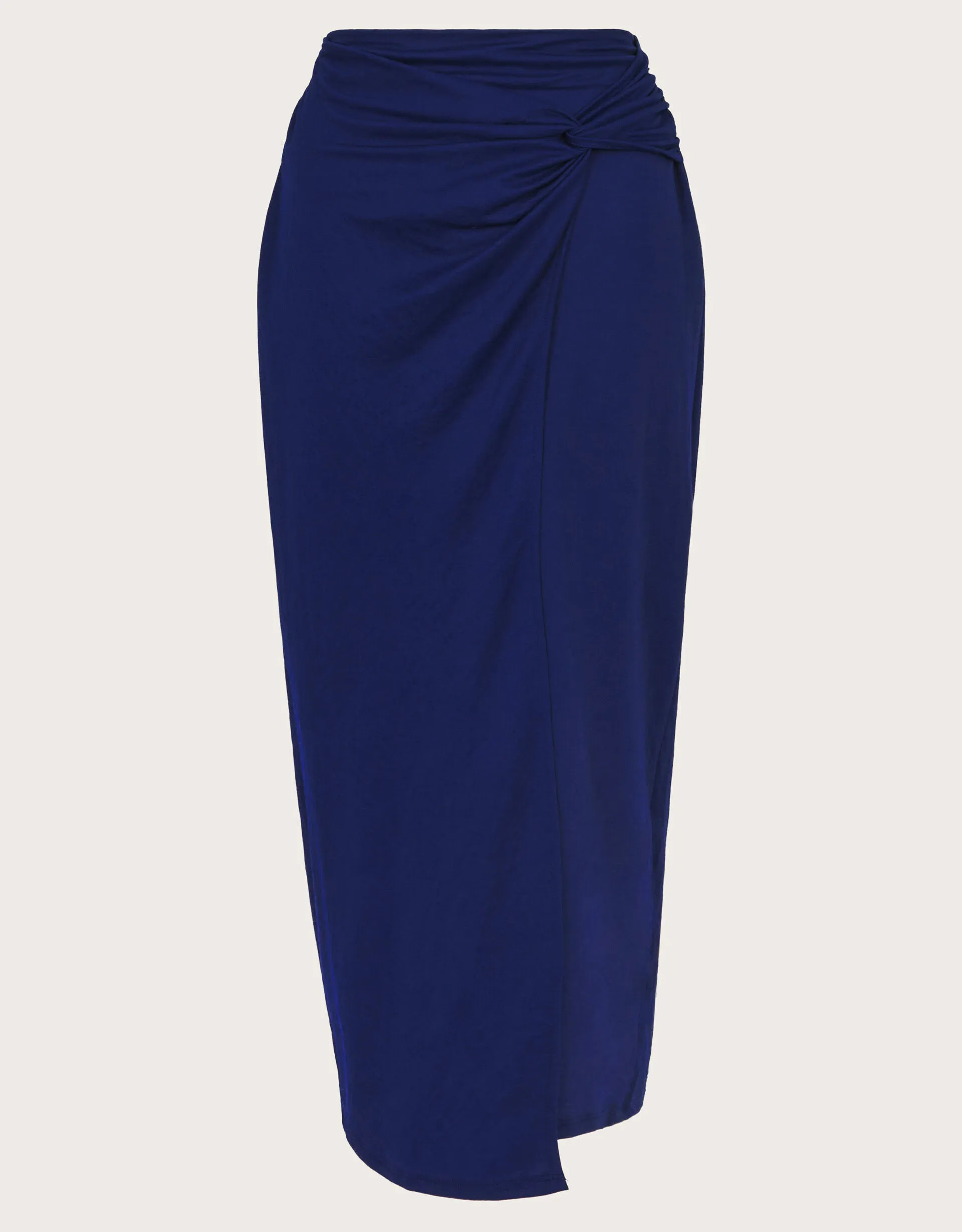 Winnie Wrap Midi Skirt Blue