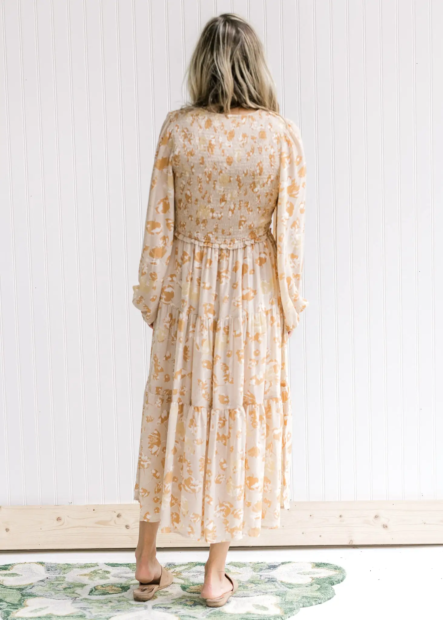 X Evy Maxi Long Sleeve Dress